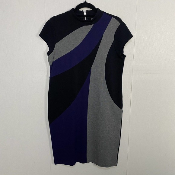 Travelers Collection By Chico’s Women’s Multicolor Swirl Pattern Dress Size 1. - Picture 1 of 10